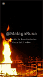 Mobile Screenshot of malagarusa.es